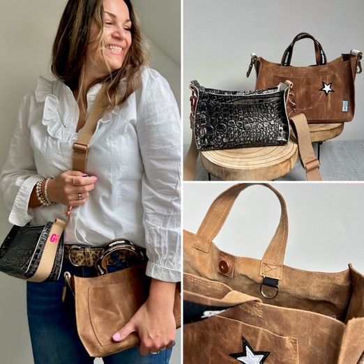 Umhängetaschen Kombi - The Micro Bag Standard & M - Schnittmuster eBook