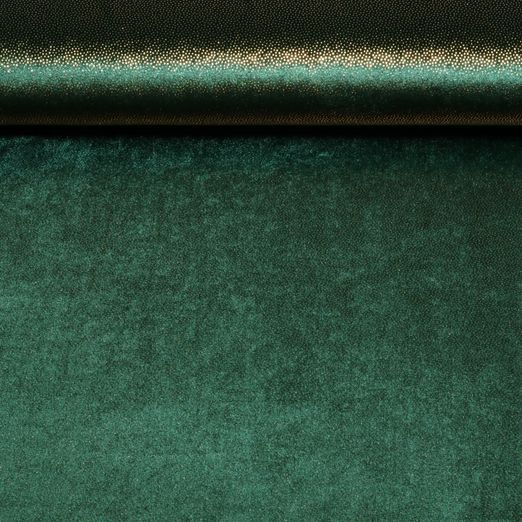 Pannesamt Fantasy - Grün Gold