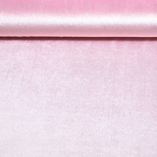 Pannesamt Fantasy - Rosa Gold