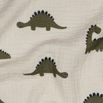 Organiczny muślin naturalny - Green Dinos Nature