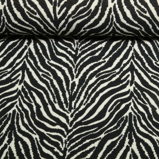 Gobelin - Zebra Schwarz Weiß