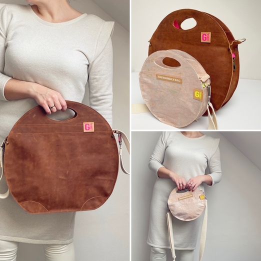 Handtaschen Kombi - The Roundly Bag Standard & Mini - Schnittmuster eBook