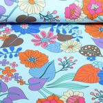 Bio Sommersweat - HHL Gleam Bloomorama Hellblau