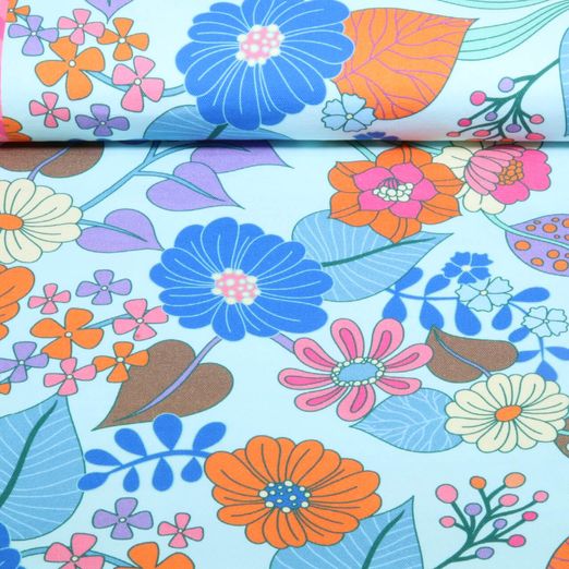 Bio Canvas - HHL Gleam Bloomorama Hellblau