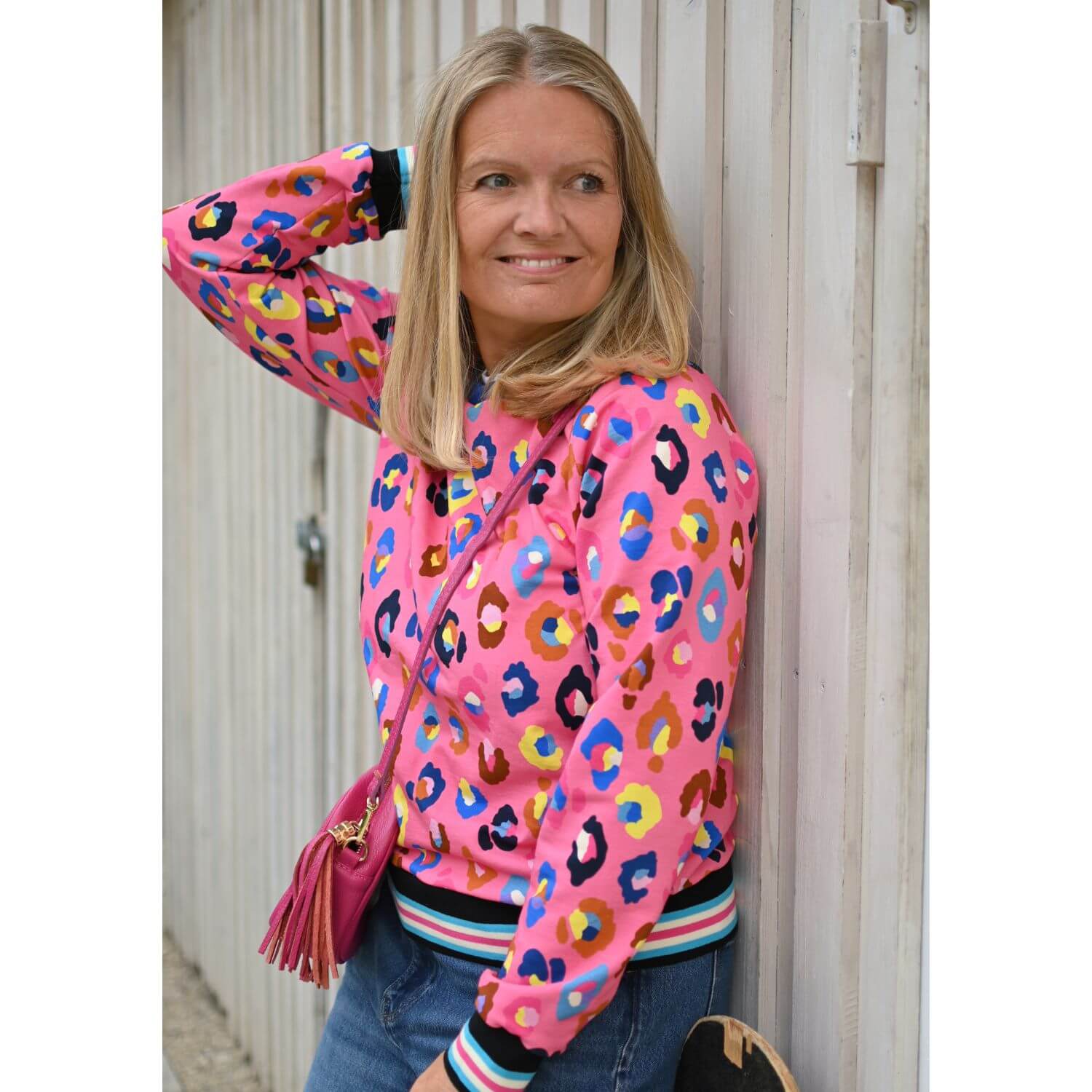 Bio Sommersweat - HHL Gleam Glamouflage Rosa-2 Bio Sommersweat - HHL Gleam Glamouflage Rosa-2