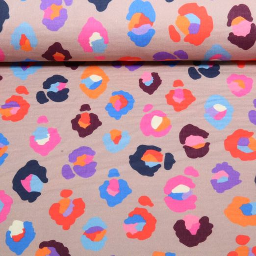 Bio Musselin Glatt - HHL Gleam Glamouflage Sand