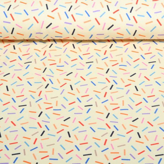 Bio Jersey - HHL Gleam Glimmerbits Ecru