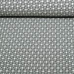 Økologisk Jacquard Jersey - Gleam Tiny Tango Knit Sort