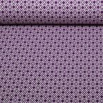 Bio Jacquard Jersey - HHL Gleam Tiny Tango Knit Lila