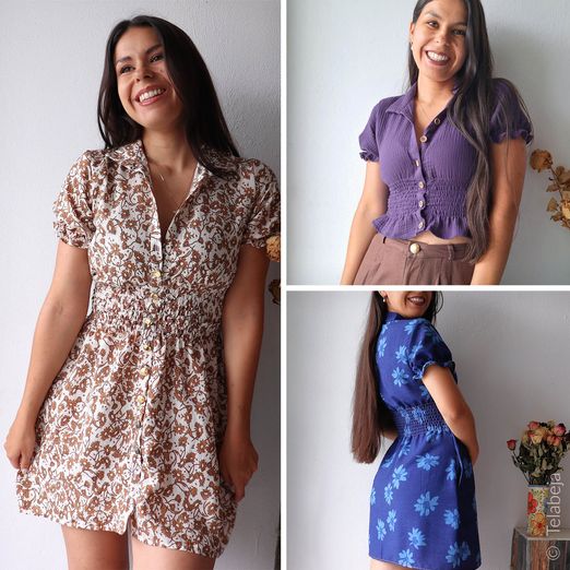 Bluse und Kleid - Tekitl - Schnittmuster eBook