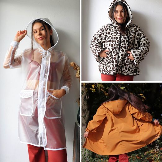 Regenmantel und Jacke - Tlaloc - Schnittmuster eBook