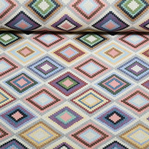 Gobelin - Geo Quadrate Multicolor