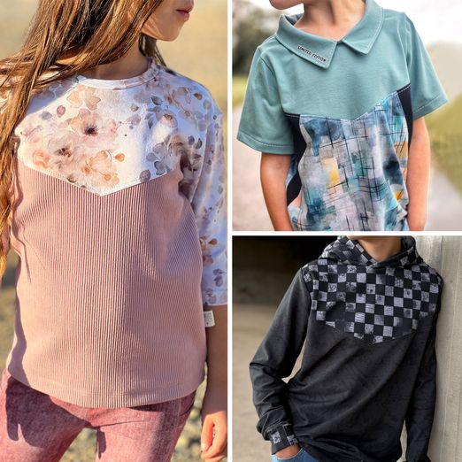 Shirt - lovely split shirt - Schnittmuster eBook