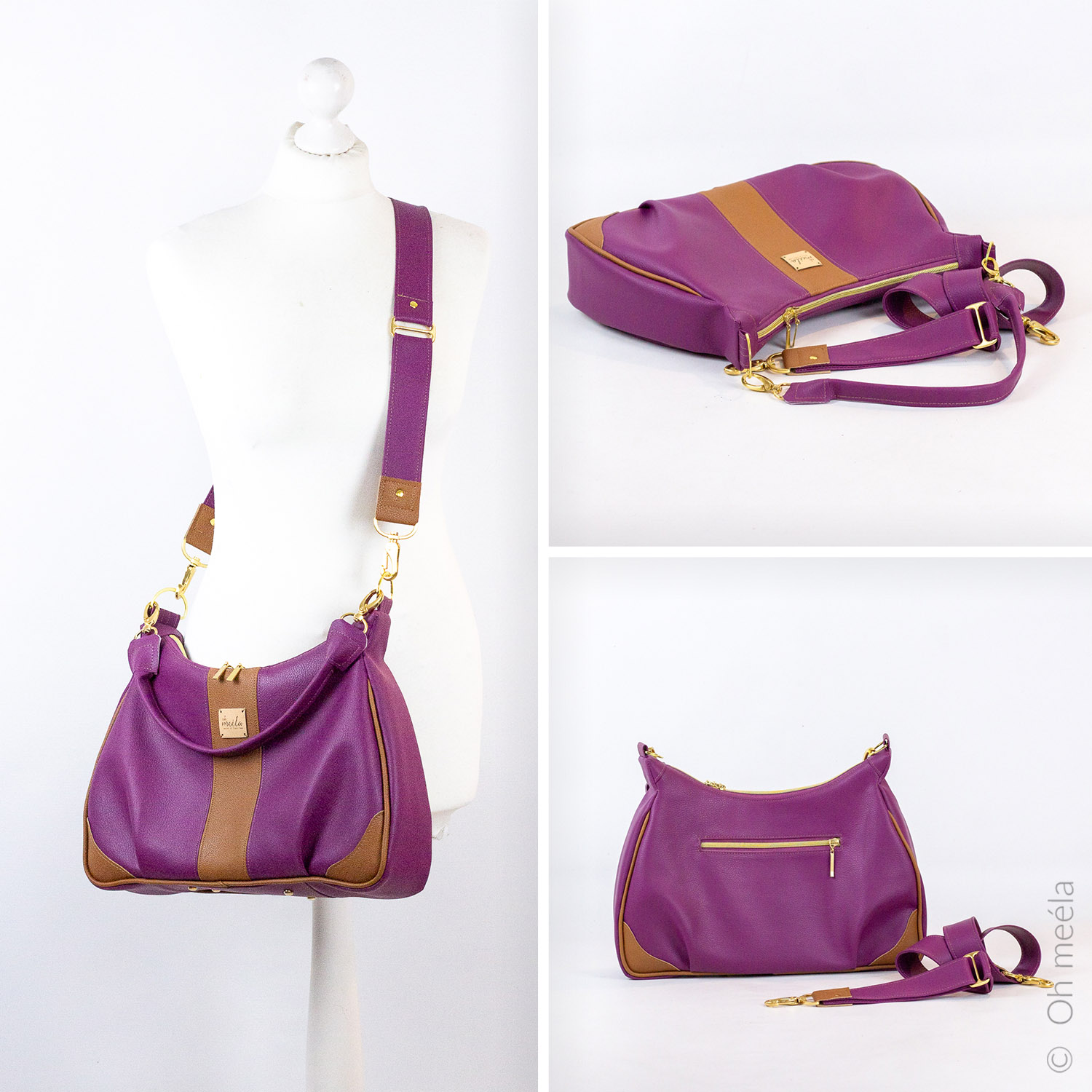 Handtasche - ohHoobi - Schnittmuster eBook-0 Handtasche - ohHoobi - Schnittmuster eBook-0