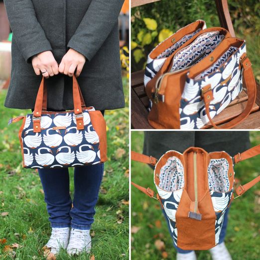 Handtasche - Vanilla Bag - Schnittmuster eBook