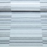 Nachhaltiger Jacquard Canvas - Streifen Design Grau
