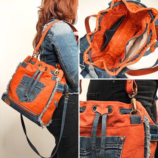 Bucketbag - LaDia Deluxe - Schnittmuster eBook