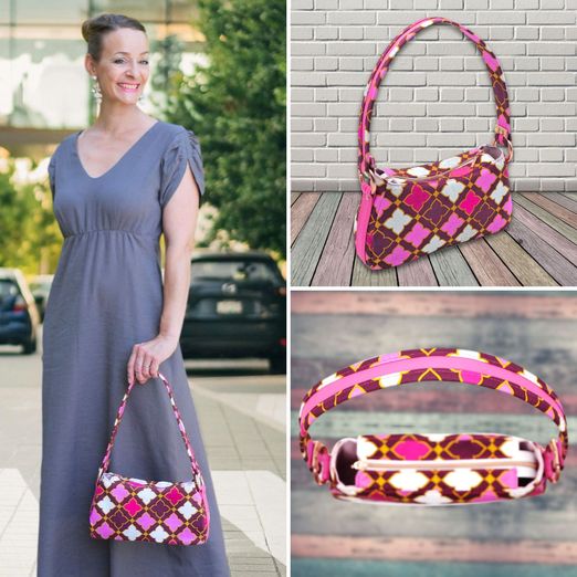 Umhängetasche - Lukinette Basic - Schnittmuster eBook