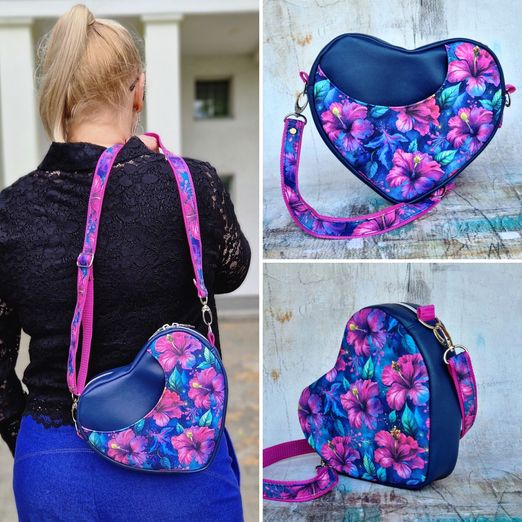 Herztasche - Herzibag Deluxe - Schnittmuster eBook