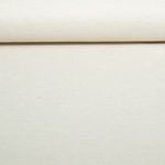 Nachhaltiger Jacquard Leinen Canvas - Uni Ecru 