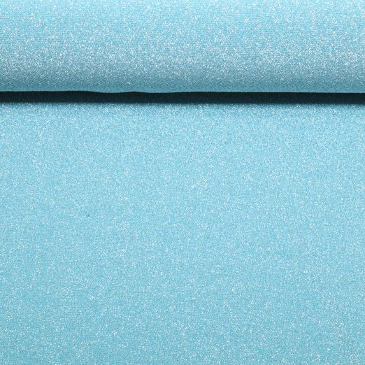 Stretch-Lurex Noella - Glitzer & Glam Iceblau