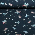 Jersey - Digitaldruck Lilo & Stitch Monde Navy