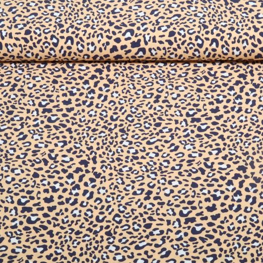 Viskose - Leomuster Nude