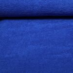 Tissu éponge - bleu royal