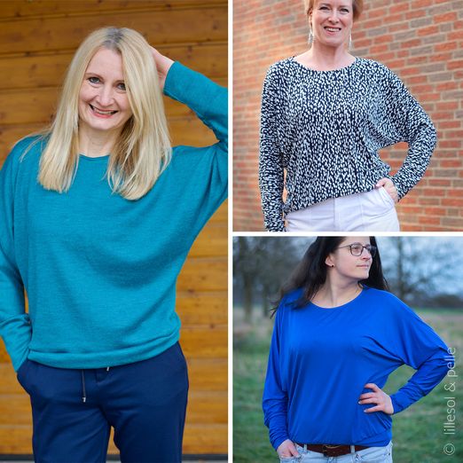 Fledermausshirt - Murcia - Schnittmuster eBook