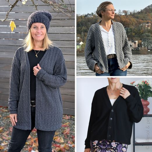 Oversize Cardigan - Clea - Schnittmuster eBook