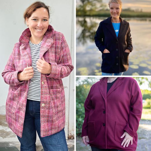 Kurzmantel - Tavia - Schnittmuster eBook