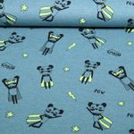 Jersey - Super-héros Fluo Bleu Mélange