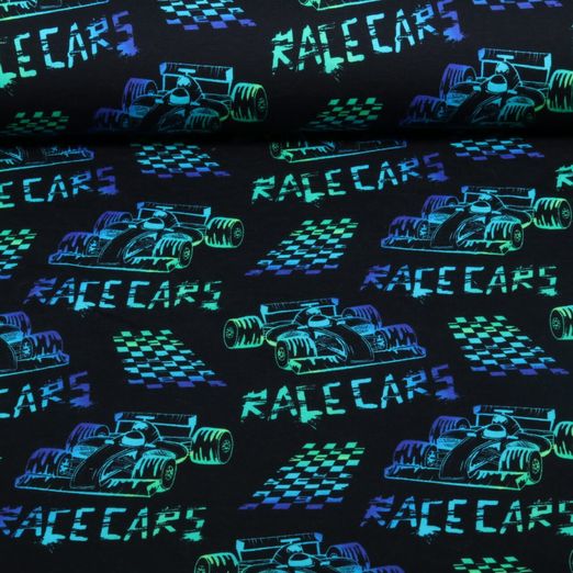Jersey - Digitaldruck Rennautos Navy