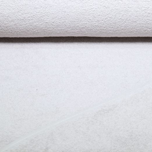 Baumwoll-Frottee Karli - Uni Grau