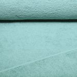 Baumwoll-Frottee Karli - Uni Salbeigrün