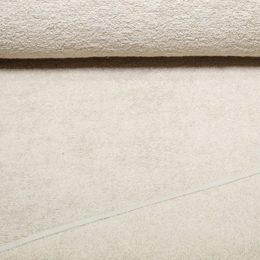 Baumwoll-Frottee Karli - Uni Beige