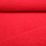 Baumwoll-Frottee Karli - Uni Rot