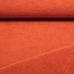 Baumwoll-Frottee Karli - Uni Terracotta