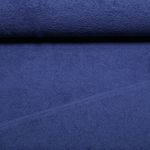 Baumwoll-Frottee Karli - Uni Marineblau