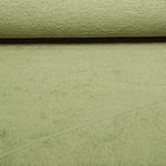 Baumwoll-Frottee Karli - Uni Olivgrün