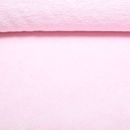 Baumwoll-Frottee Karli - Uni Rosa