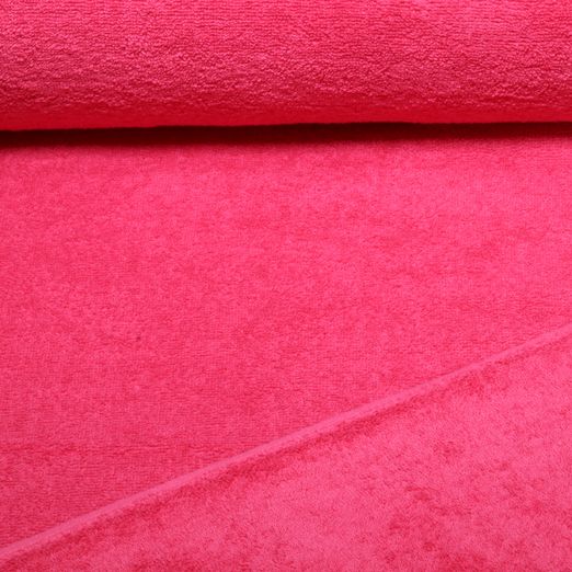 Baumwoll-Frottee Karli - Uni Pink