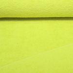 Baumwoll-Frottee Karli - Uni Lime