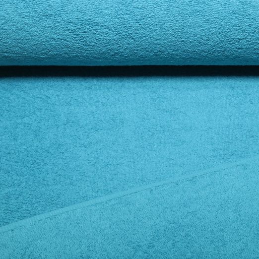 Baumwoll-Frottee Karli - Uni Bleu