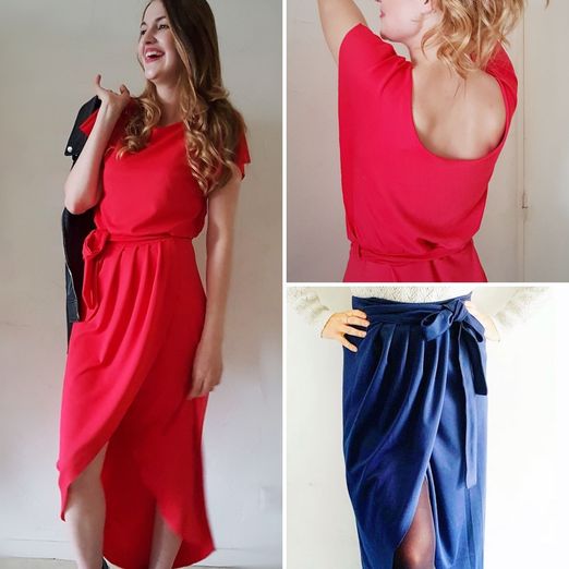 Robe, jupe et top - Osiris - Patron numérique