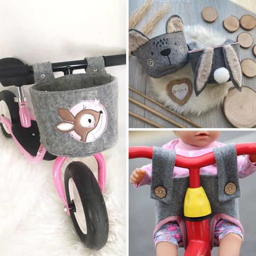 Lenkertasche - lovely seat - Schnittmuster eBook