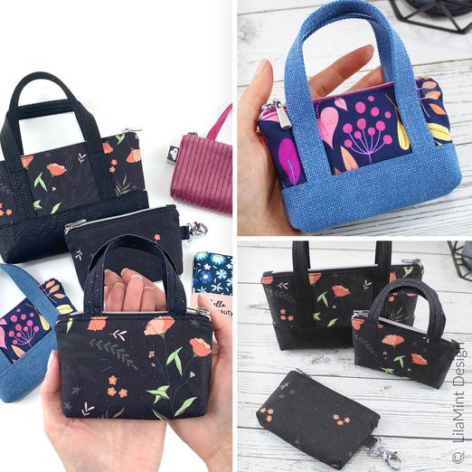 Micro ToteBag - CHELSEA - Schnittmuster eBook