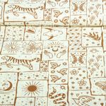 Popeline de coton - Bohème Ecru