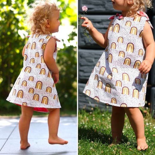 Kleid - zauberhaftes Wendekleid - Schnittmuster eBook