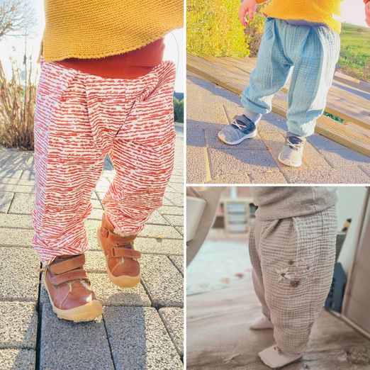 Hose - Süße Pumpi - Schnittmuster eBook Hose - Süße Pumpi - Schnittmuster eBook